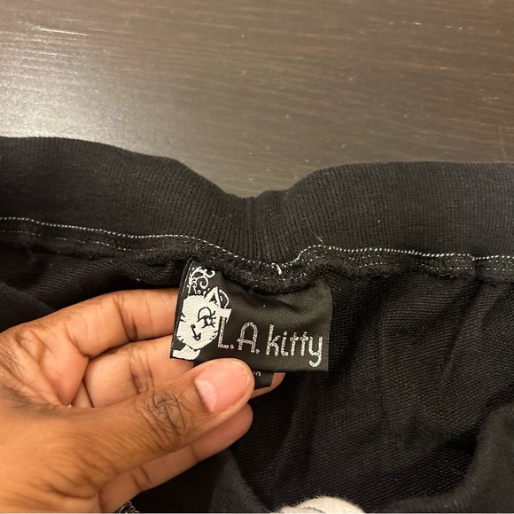 L.A. Kitty Joggers Juniors Size M. Y2K - Picture 5 of 6